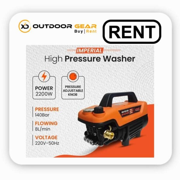 High Pressure Car Washer Machine 2200 Watts and Pressure 140 Bar Pressure Washer