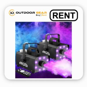 LED Fog or Smoke Machine On Rent in Bangalore_ 200ml Liquid FREE