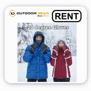 -20 Degree Winter Gloves for Snow & Trekking on Rent in Bangalore