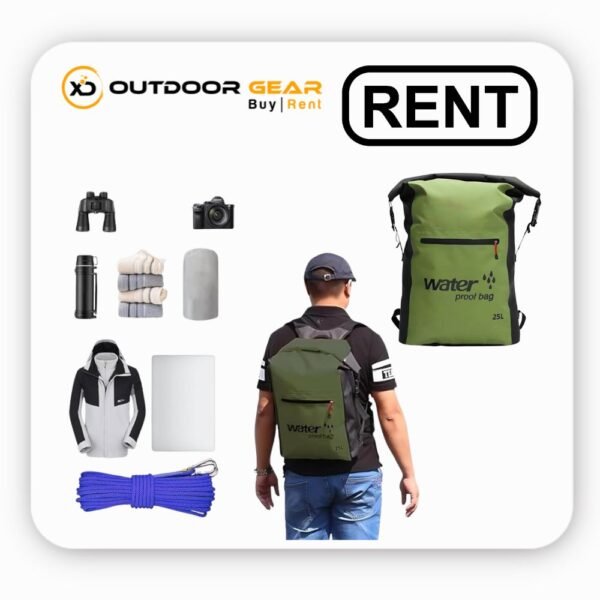 Rent Waterproof Dry Bag For Travel, Swimming, Boating, Kayaking, Camping and Beach Rent Waterproof Dry Bag For Travel, Swimming, Boating, Kayaking, Camping and Beach