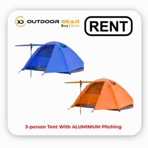 3 person lightweight 3 season tent for rent bangalore