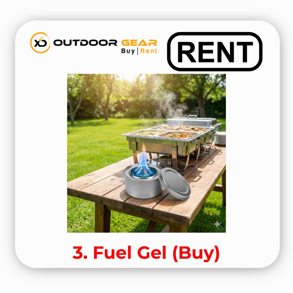 BBQ Grill combo set for rent in bangalore