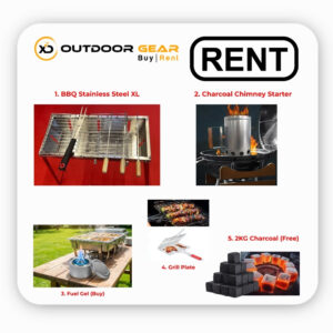 BBQ Grill combo set 2 for rent in bangalore