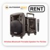 portable party speaker on rent with wireless mic for 80-100 people in bangalore portable party speaker on rent with wireless mic for 80-100 people in bangalore