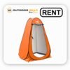 Orange Dress Changing Tent for Rent in Bangalore