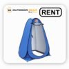 Blue Dress Changing Tent for Rent in Bangalore