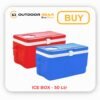 50 ltr red and blue ice box for travelling (2) Buy 50 Ltr Ice Box for Travelling in Red and Blue Color Options