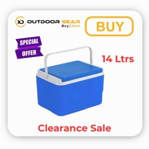 Blue 14 Ltrs ice box container for outdoor travel in bangalore