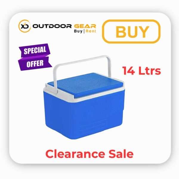 Blue 14 Ltrs ice box container for outdoor travel in bangalore Blue 14 Ltrs ice box container for outdoor travel in bangalore