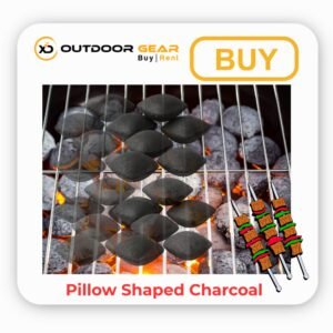 Pillow Shaped Charcoal For BBQ Grill @ Just 70 Rs/Kilo!