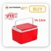 Red 14 Ltrs ice box container for outdoor travel in bangalore Red 14 Ltrs ice box container for outdoor travel in bangalore