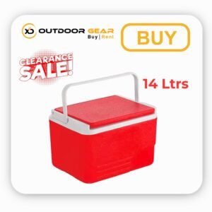 Red 14 Ltrs ice box container for outdoor travel in bangalore