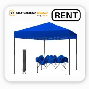 Rent Blue Waterproof Gazebo Tent 10 x 10 ft for Outdoor in Bangalore