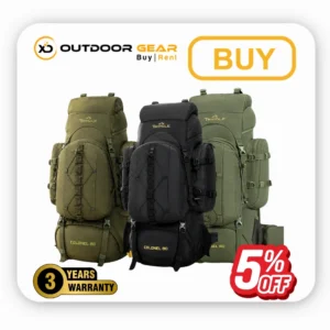 Best Tripole Colonel 80L Rucksack with 3-Year Warranty Bangalore