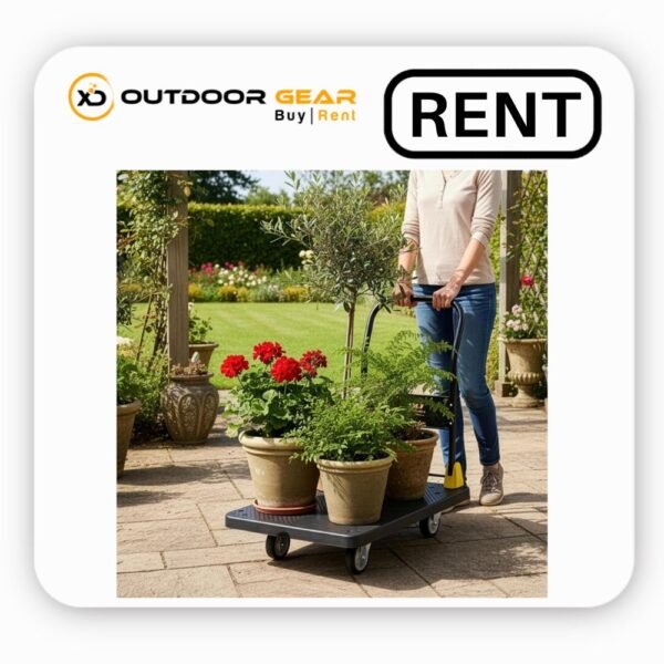 200 Kg Capacity Steel Foldable Platform Trolley for rent in Bangalore (4) 200 Kg Capacity Steel Foldable Platform Trolley for rent in Bangalore