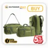 Tripole Basecamp Duffel Bag for Long Travel and Hiking _ Defense Grade _ Water Repellent - 80 liters Tripole Basecamp Duffel Bag for Long Travel and Hiking _ Defense Grade _ Water Repellent - 80 liters