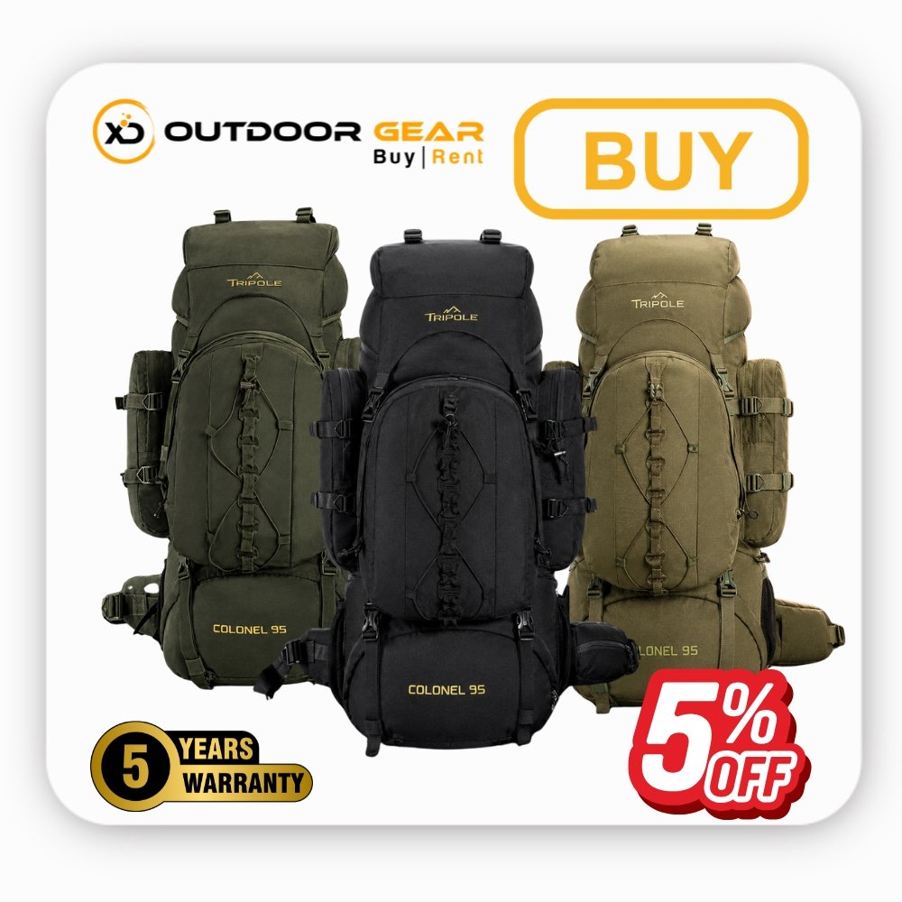 Tripole Colonel Metal Frame Rucksack 95L in Bangalore