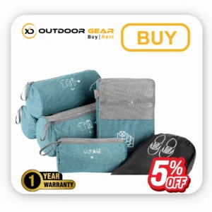Tripole Organizer Pack - Cylindrical Shaped & Shirt Organizer- Set of 6