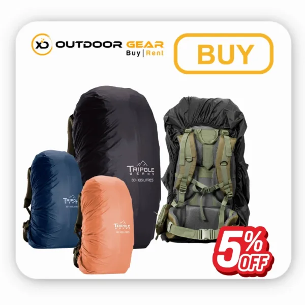 Tripole Rain Cover for Backpack & Rucksack 80 - 105 Litres in Bangalore