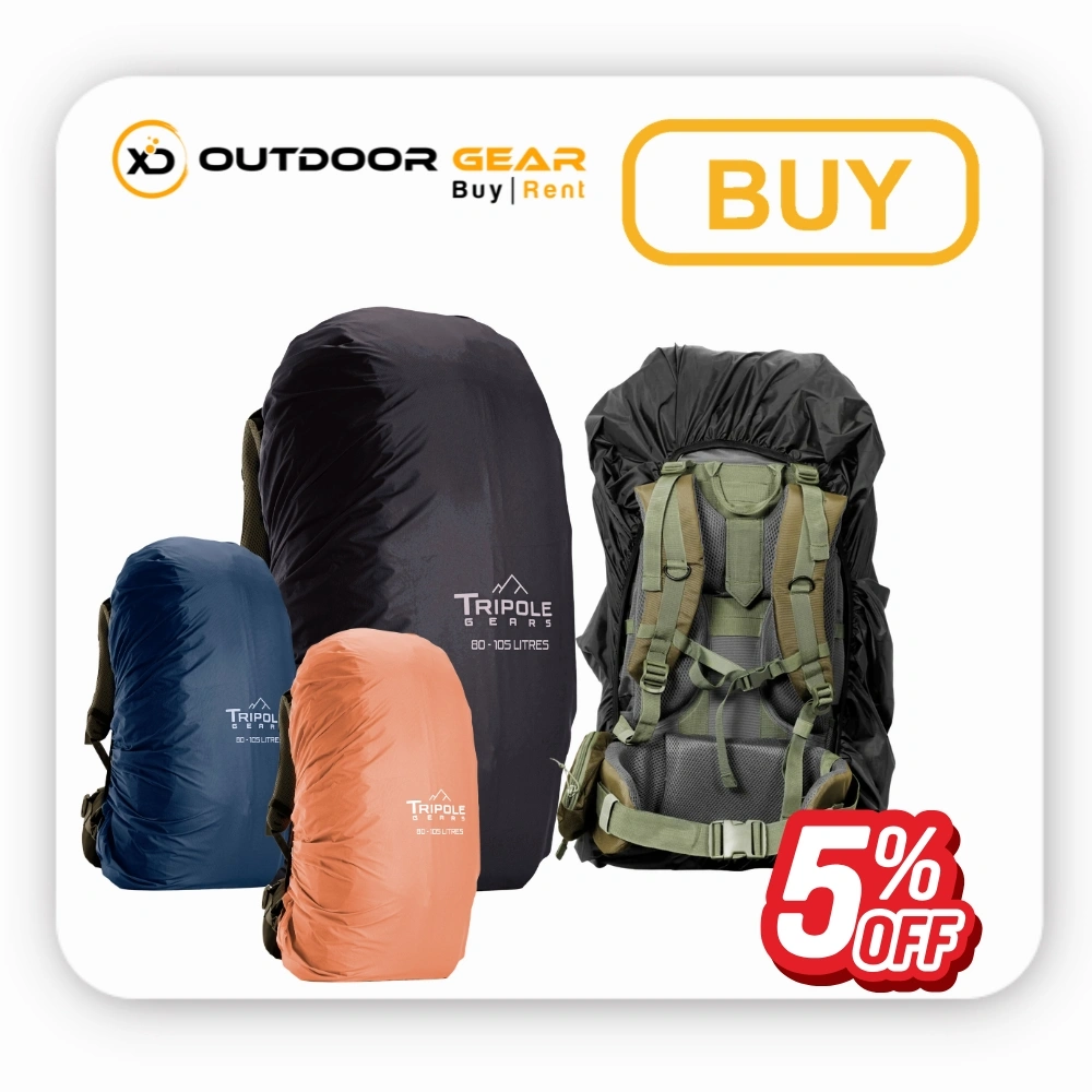 Tripole Rain Cover for Backpack & Rucksack 80 - 105 Litres in Bangalore