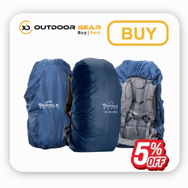 Tripole Rain Cover for Backpack and Rucksack 80 - 105 Litres in Bangalore Tripole Rain Cover for Backpack and Rucksack 80 - 105 Litres in Bangalore