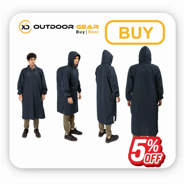Tripole Rain Poncho for Men & Women Waterproof Lightweight TPU Coated Nylon Poncho For Travel, Trekking & Hiking 30L Backpack Compatible in Bangalore Tripole Rain Poncho for Men & Women Waterproof Lightweight TPU Coated Nylon Poncho For Travel, Trekking & Hiking 30L Backpack Compatible in Bangalore
