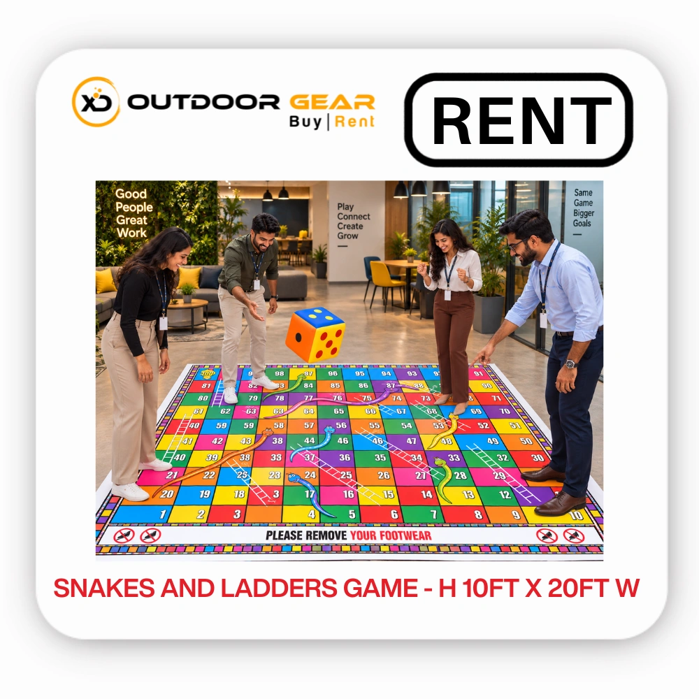 Snake and Ladder Game For Rent in Bangalore – H 10ft x 20ft W