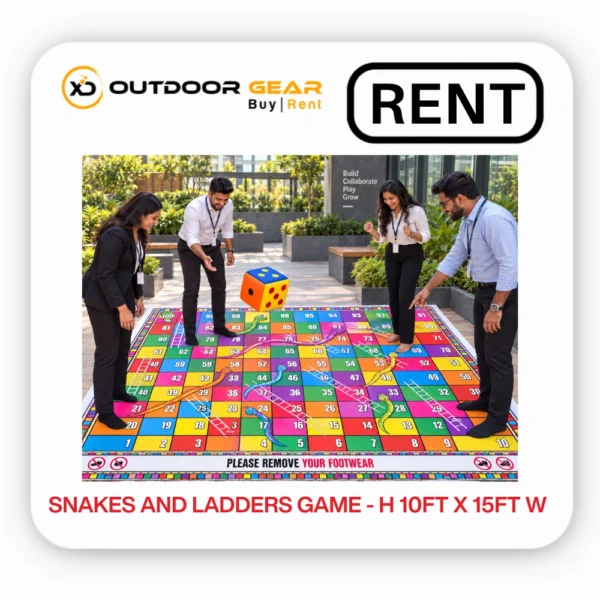 Rent a giant Snakes and Ladders game in Bangalore from Outdoor Gear Rent a giant Snakes and Ladders game in Bangalore from Outdoor Gear